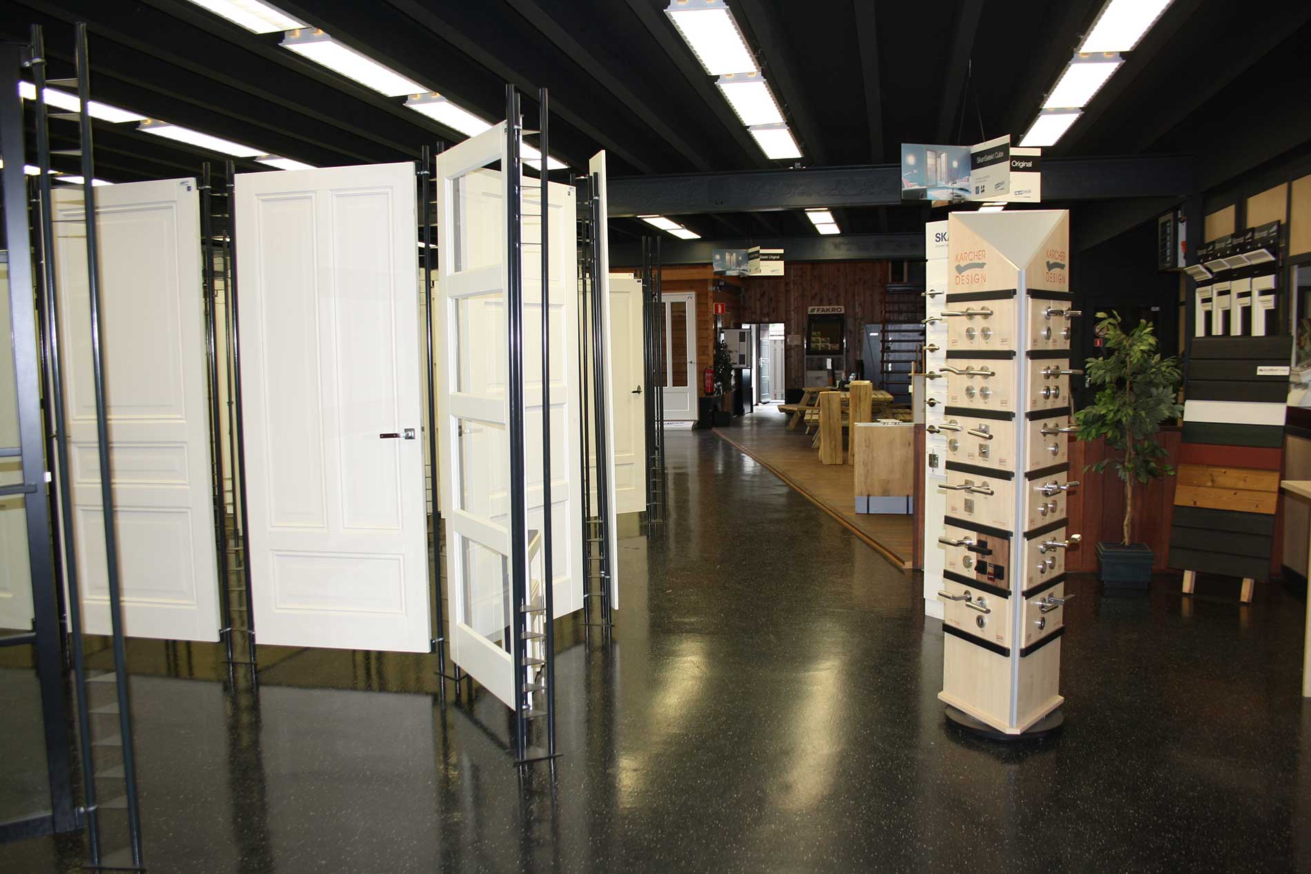 houthandel van wanrooij showroom